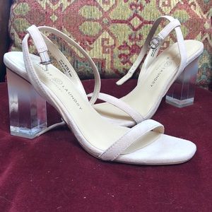 Chinese laundry Shanie clear heel sandal